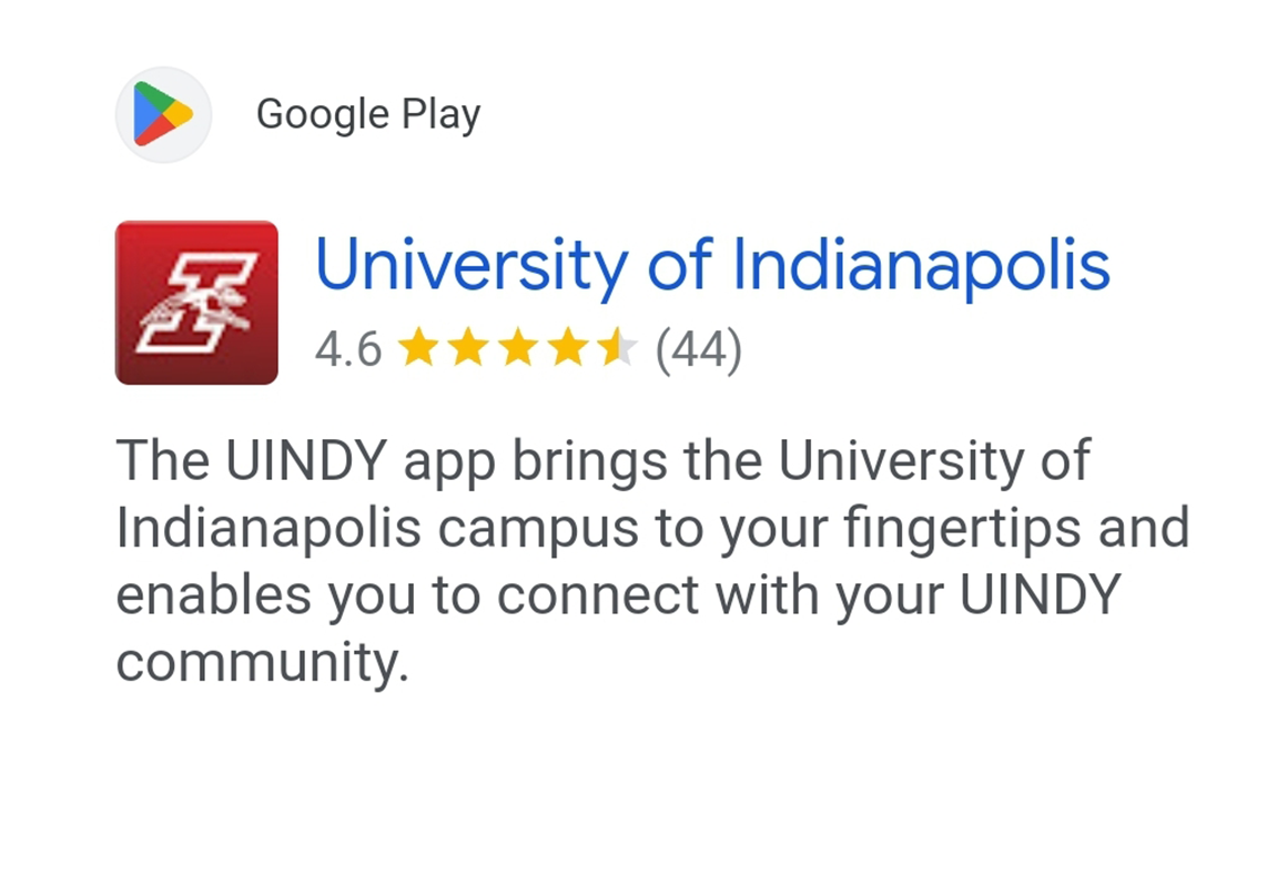 UIndy App
